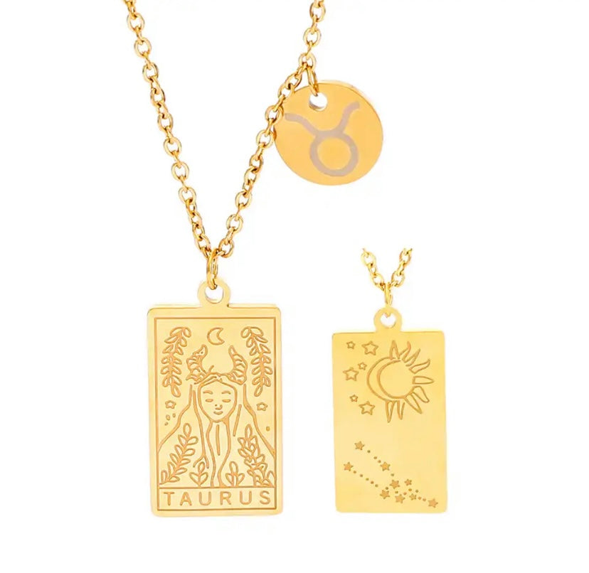 Zodiac Tarot Necklace