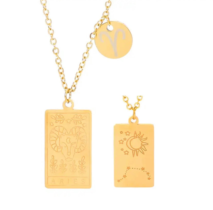 Zodiac Tarot Necklace