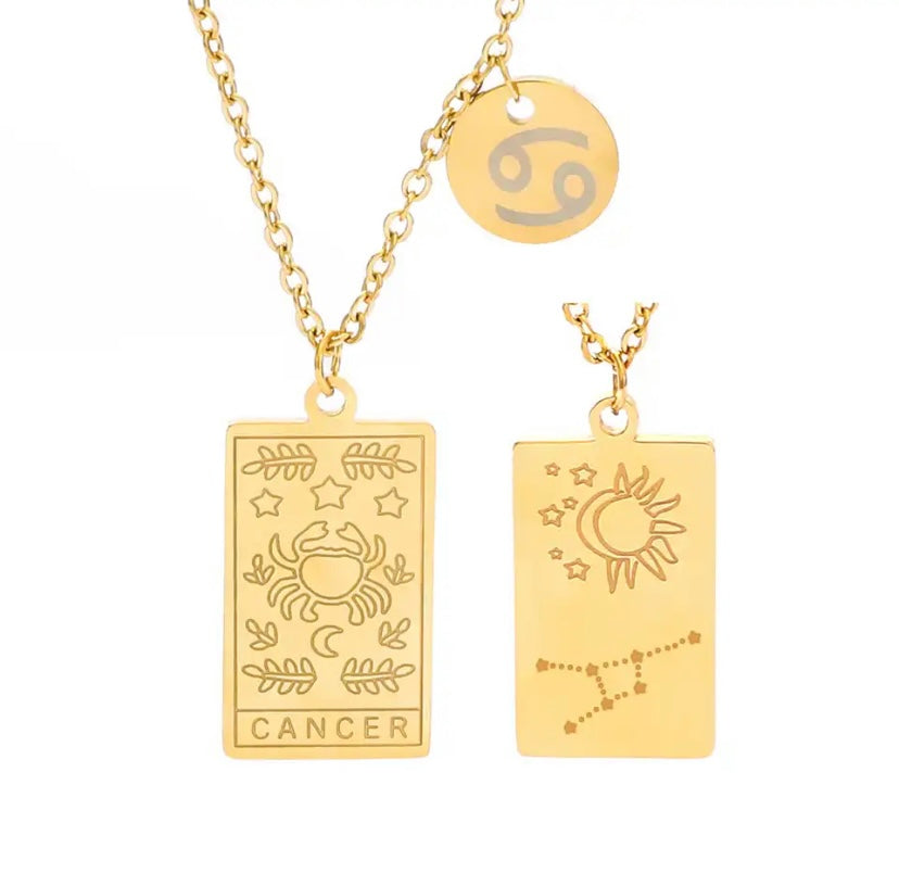 Zodiac Tarot Necklace