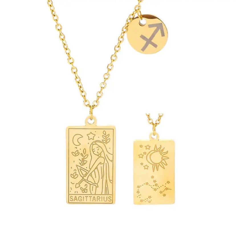 Zodiac Tarot Necklace