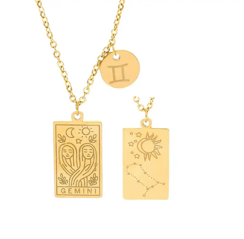 Zodiac Tarot Necklace