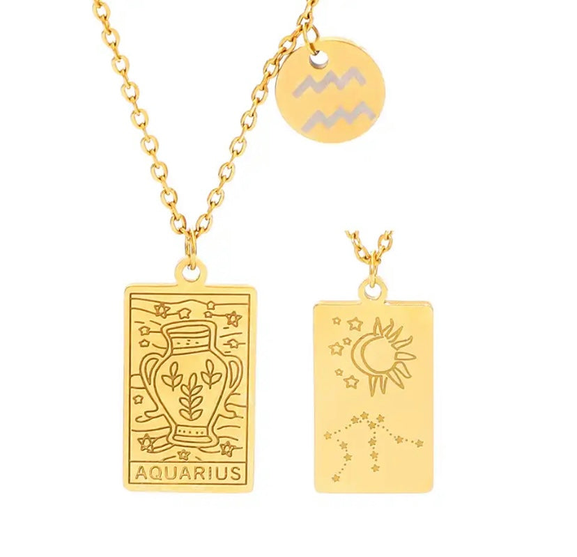 Zodiac Tarot Necklace