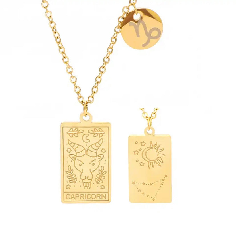 Zodiac Tarot Necklace