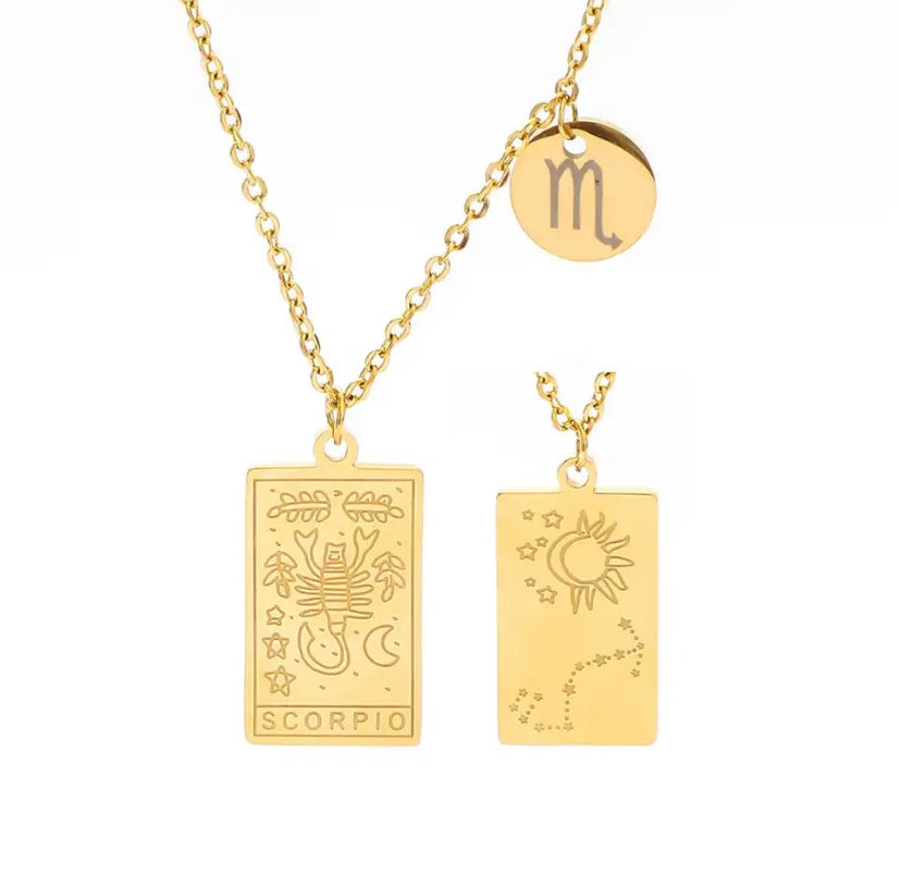 Zodiac Tarot Necklace